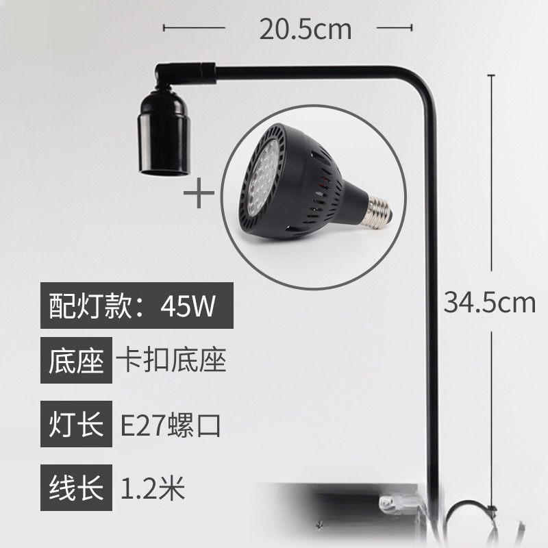 Planted Aquarium With Fish - Support de lampe LED pour aquarium,