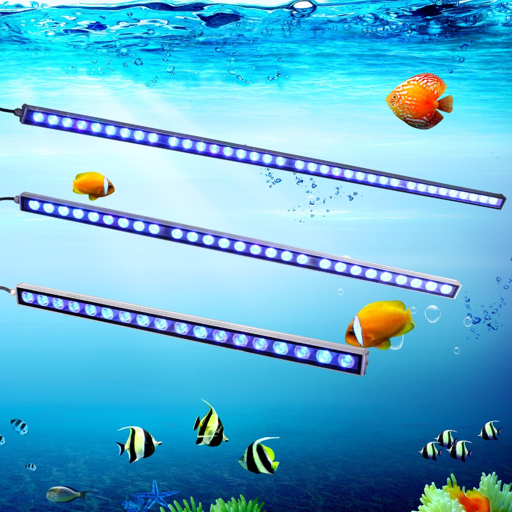 Aquarium Plant Growth Light - Barre lumineuse LED étanche IP65, 54W,