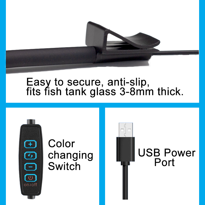 USB Aquarium lampe à LED Aquar - Planted Aquarium Pendant Light avis et prix