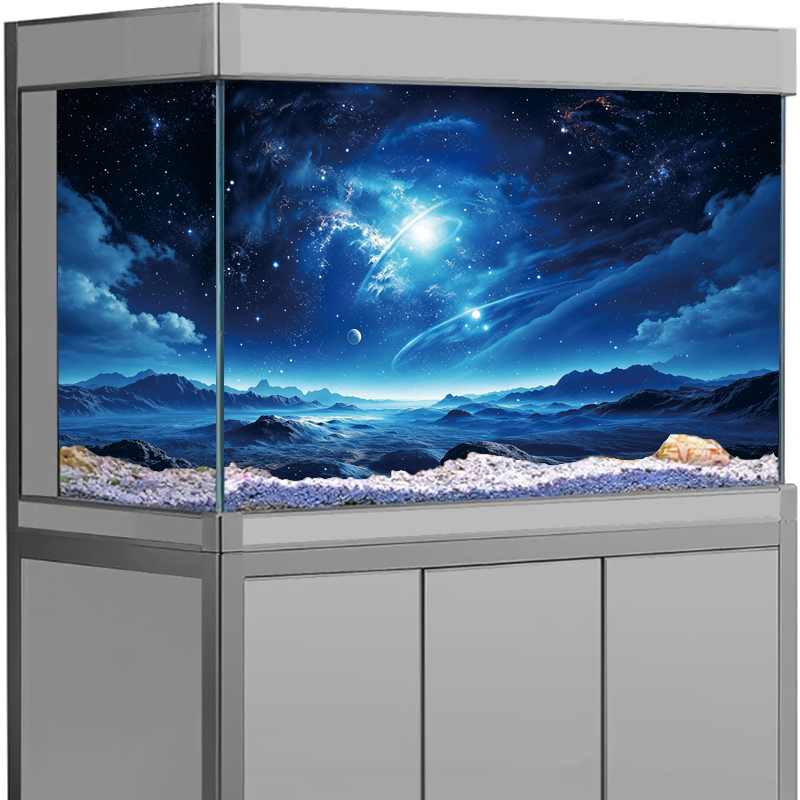 Autocollant 3D pour fond d'aqu - Aquarium Planet avis et prix