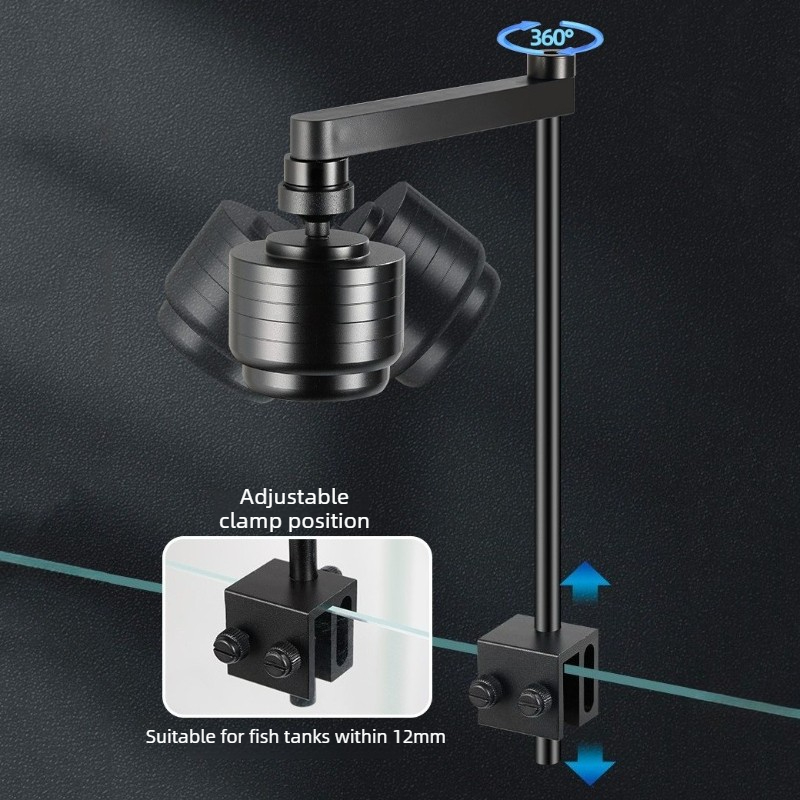Lampe LED pour aquarium, 3 cou - Planted Aquarium Pendant Light avis et prix