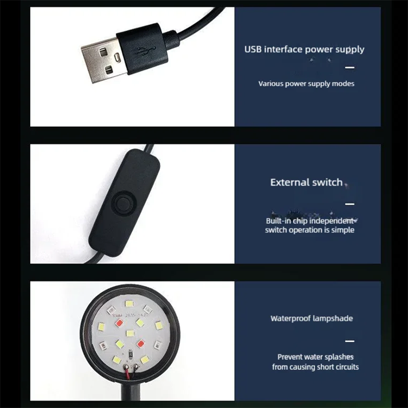 Lampe à clip USB LED pour aqua - Planted Aquarium Pendant Light avis et prix