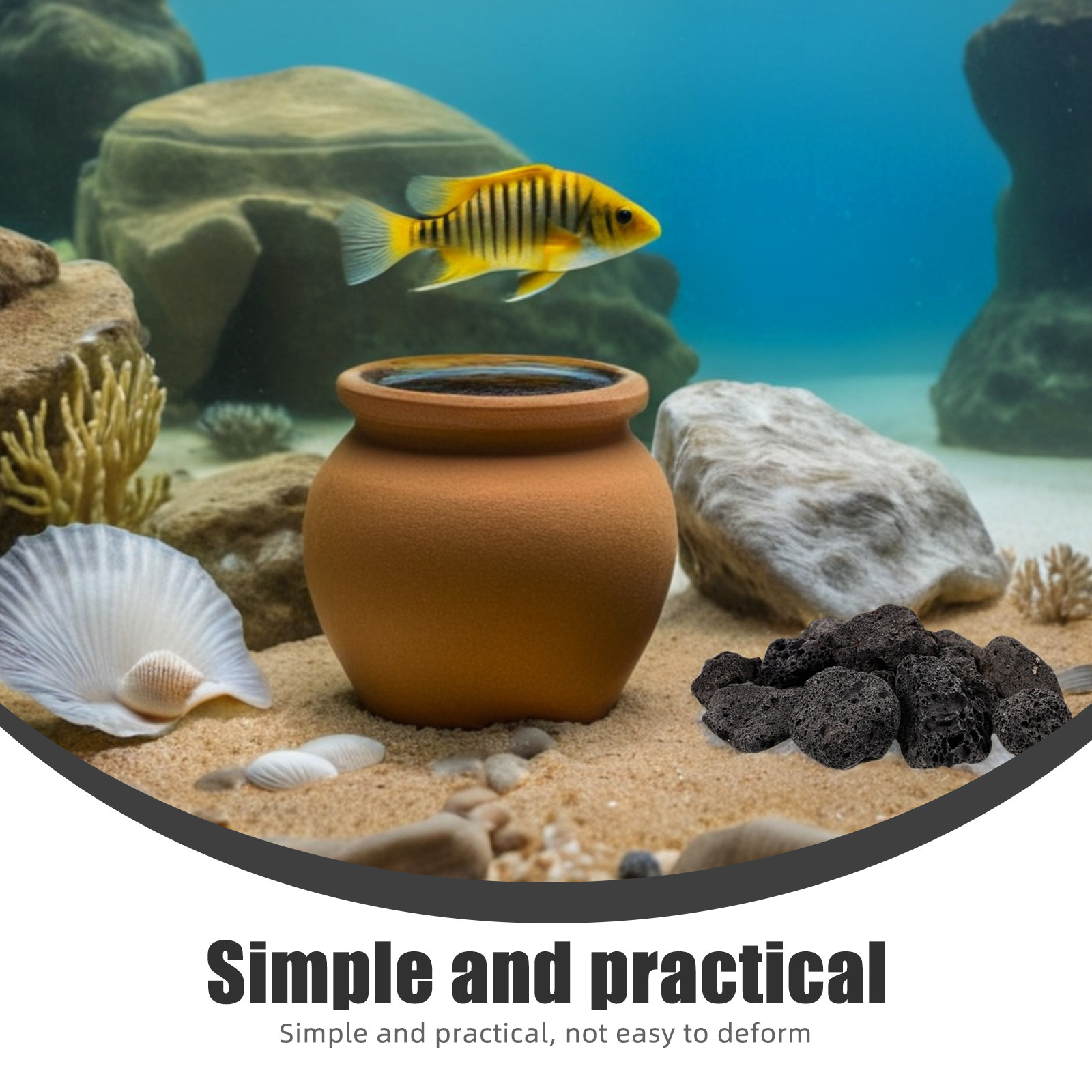 1 paquet de pierres volcanique - Planted Aquarium With Fish avis et prix