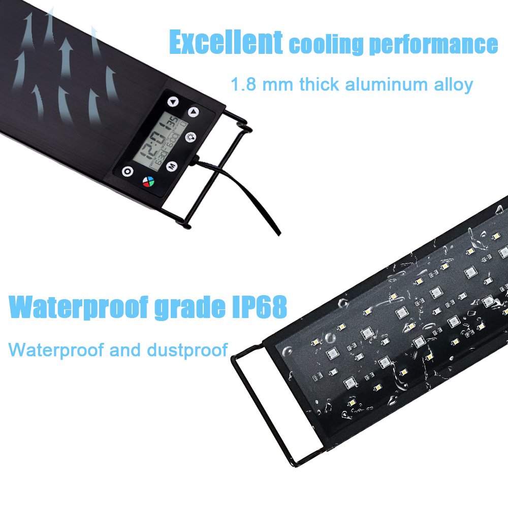 Lampe LED pour aquarium 30-60  - Planted Aquarium Pendant Light avis et prix